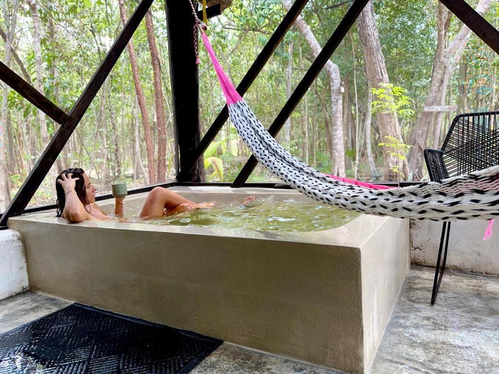 Hotel Casa Costal - Glamping Experience Puerto Morelos Zewnętrze zdjęcie